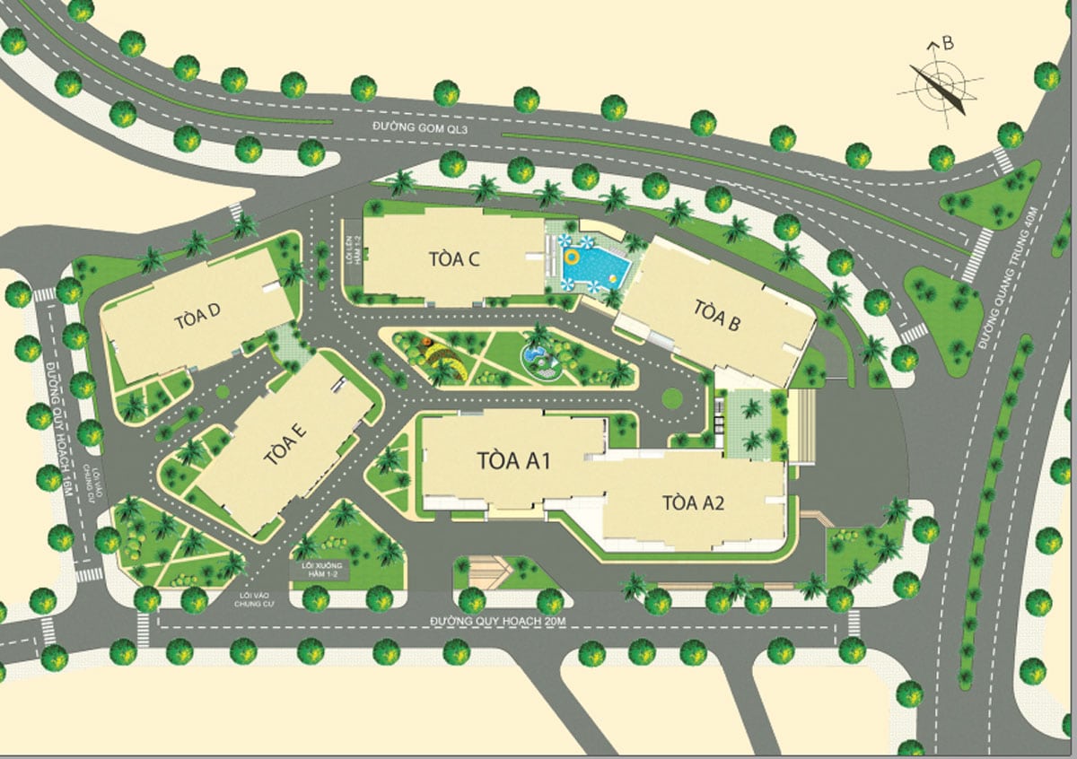 mat bang tong the du an elite city - TECCO ELITE CITY THÁI NGUYÊN