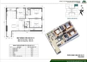 căn hộ 3 phòng ngủ dv01 rose town 79 ngọc hồi