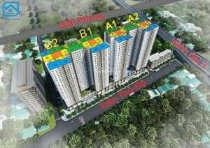 Mặt bằng căn hộ Green Park