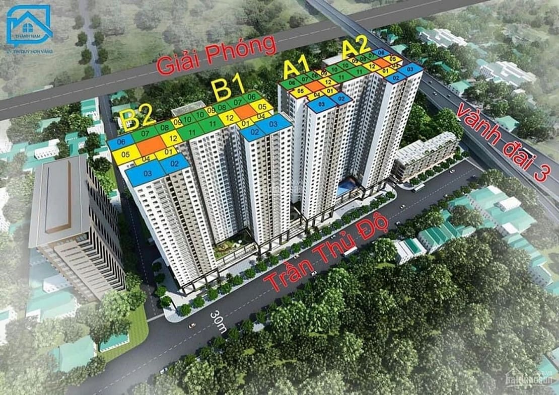 Mặt bằng căn hộ Green Park