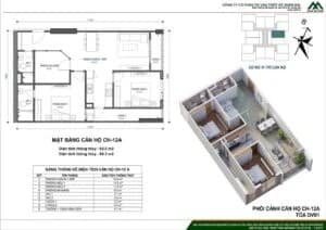 căn hộ 3 phòng ngủ dv01 rose town 79 ngọc hồi