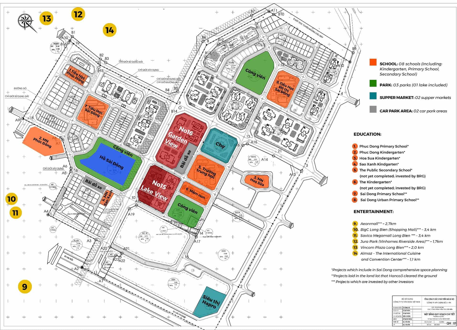 Quy hoạch KĐT Sài Đồng