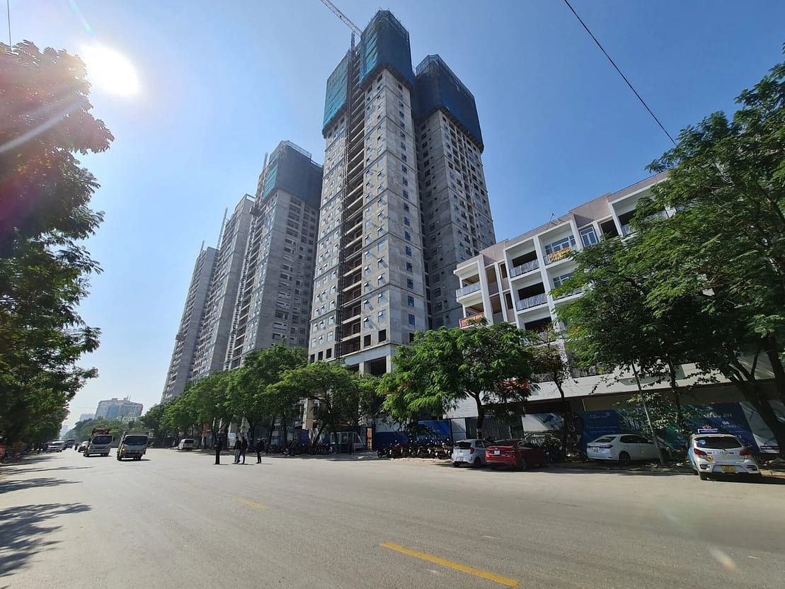 tiến độ dự án phương đông green park