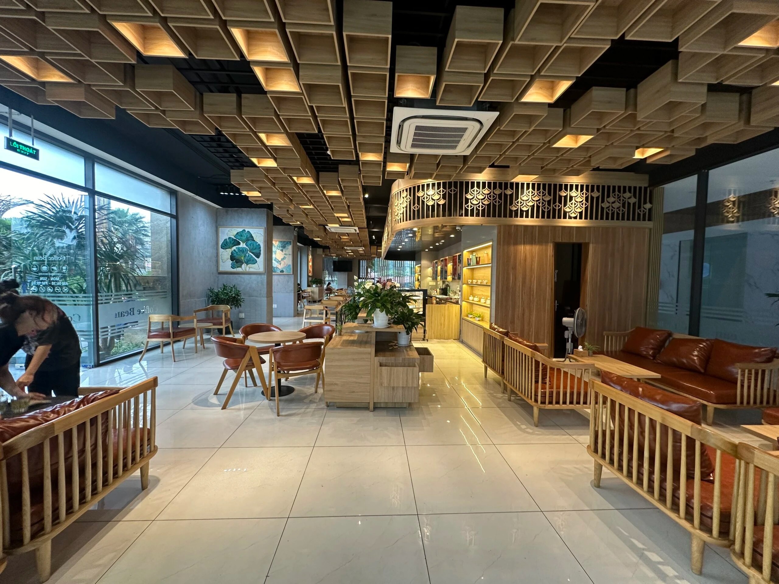 Quán Cafe sáng ngay sảnh cư dân T2/2024