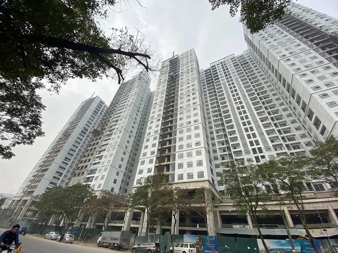 Tiến độ T1/2021 Phương Đông Green Park