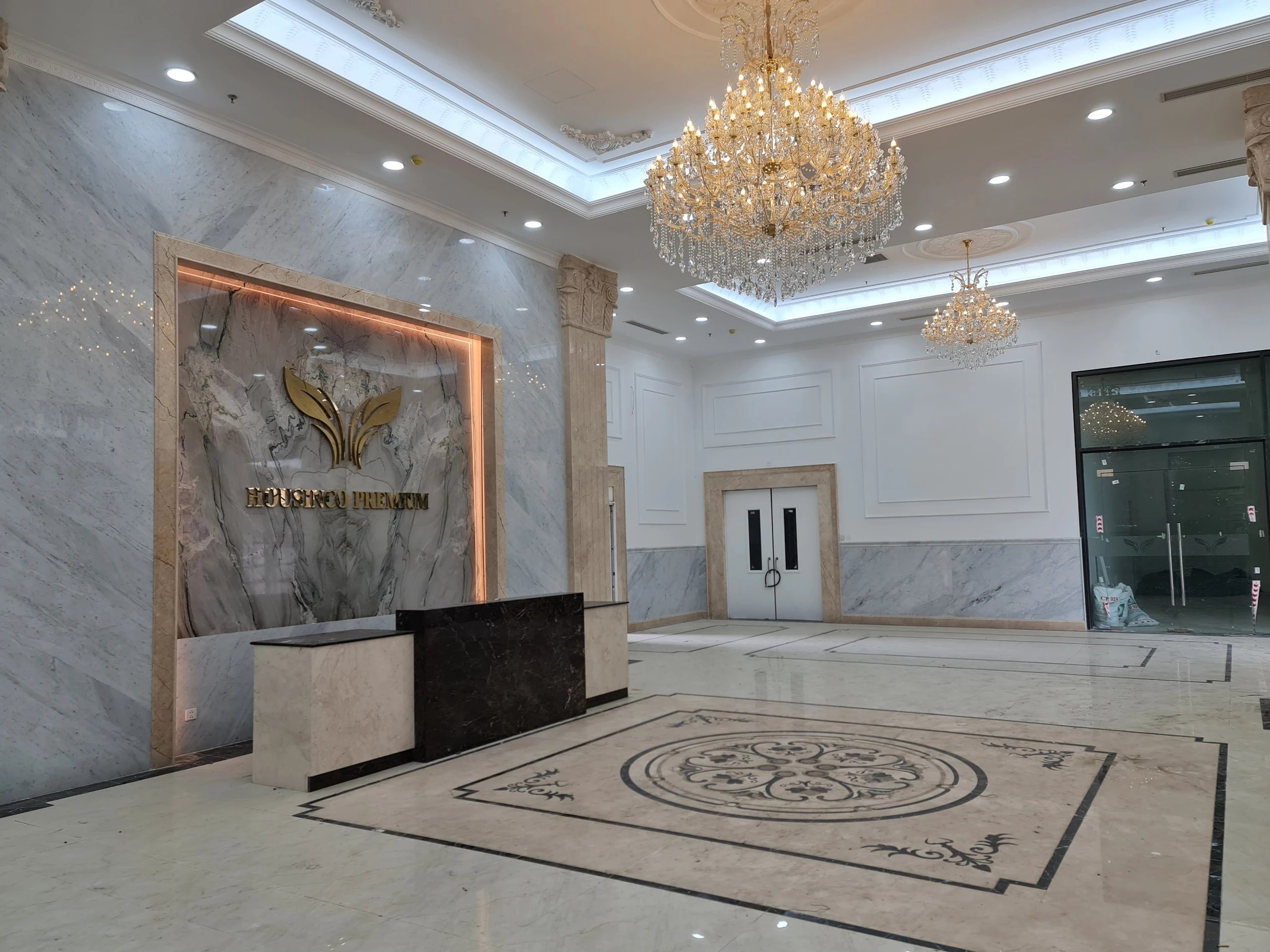 sảnh chờ dự án housinco premium nguyễn xiển