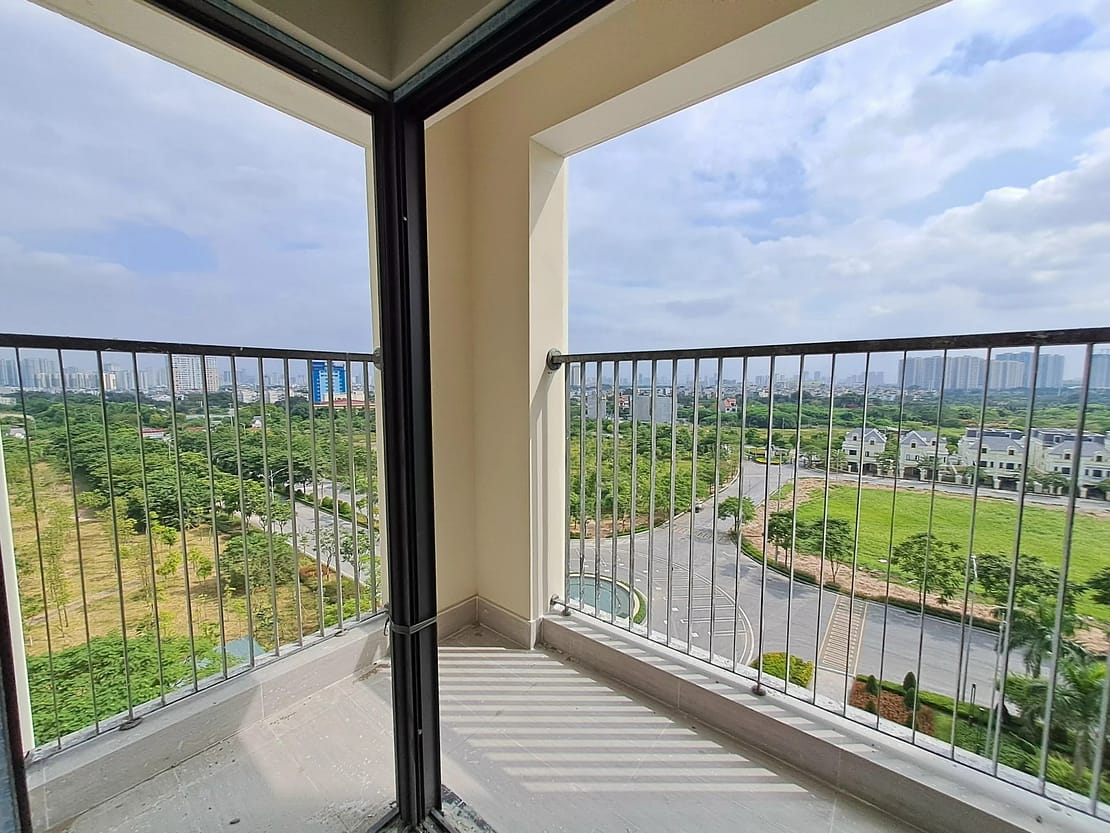 View căn hộ cao tầng nhìn xuống nội khu