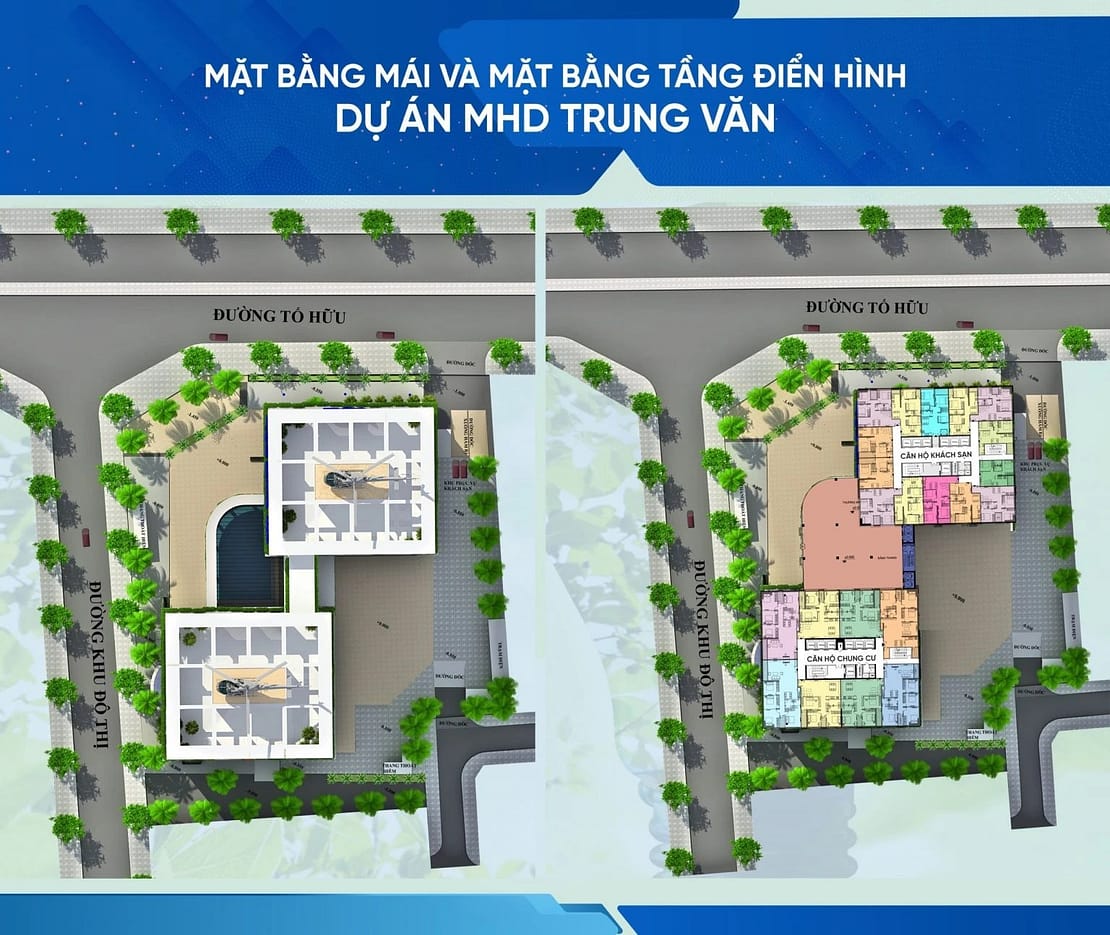 Mặt bằng tổng quan chung cư MHD 