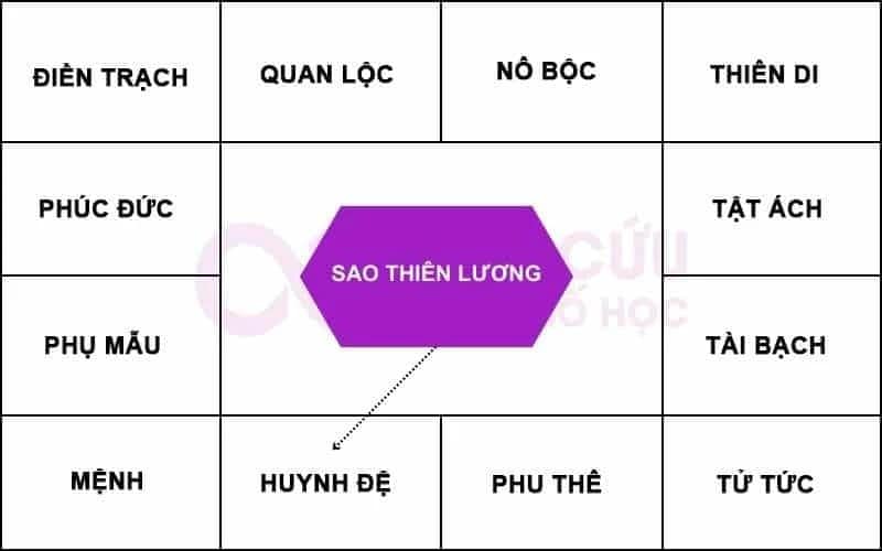 Sao Thương Lương chiếu cung huynh đệ