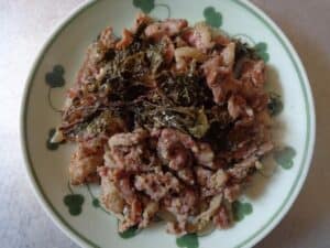 nem nướng thọ xuân xào