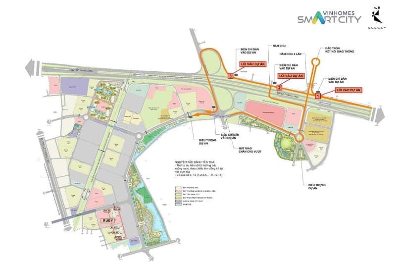 Vị trí Vinhomes Smart City