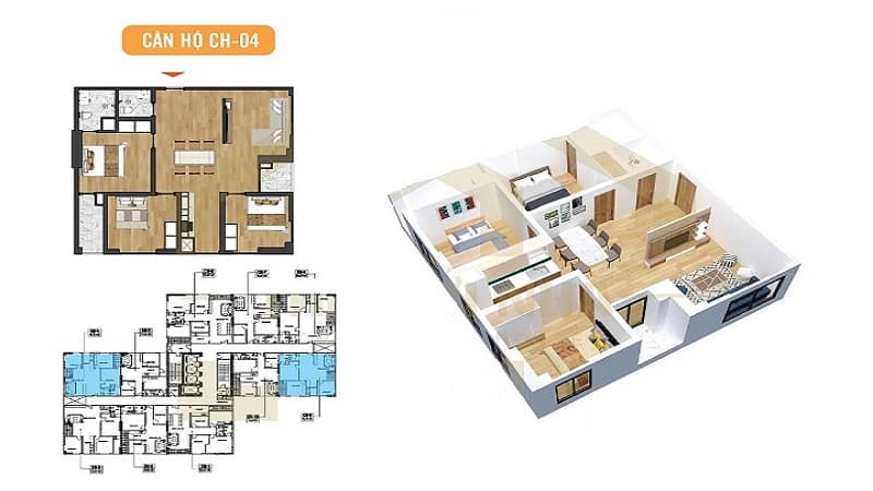 nhà tái định cư X2 Đại Kim