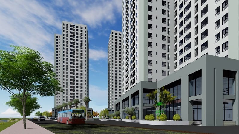 Căn hộ 2 PN chung cư X2 Đại Kim 2019