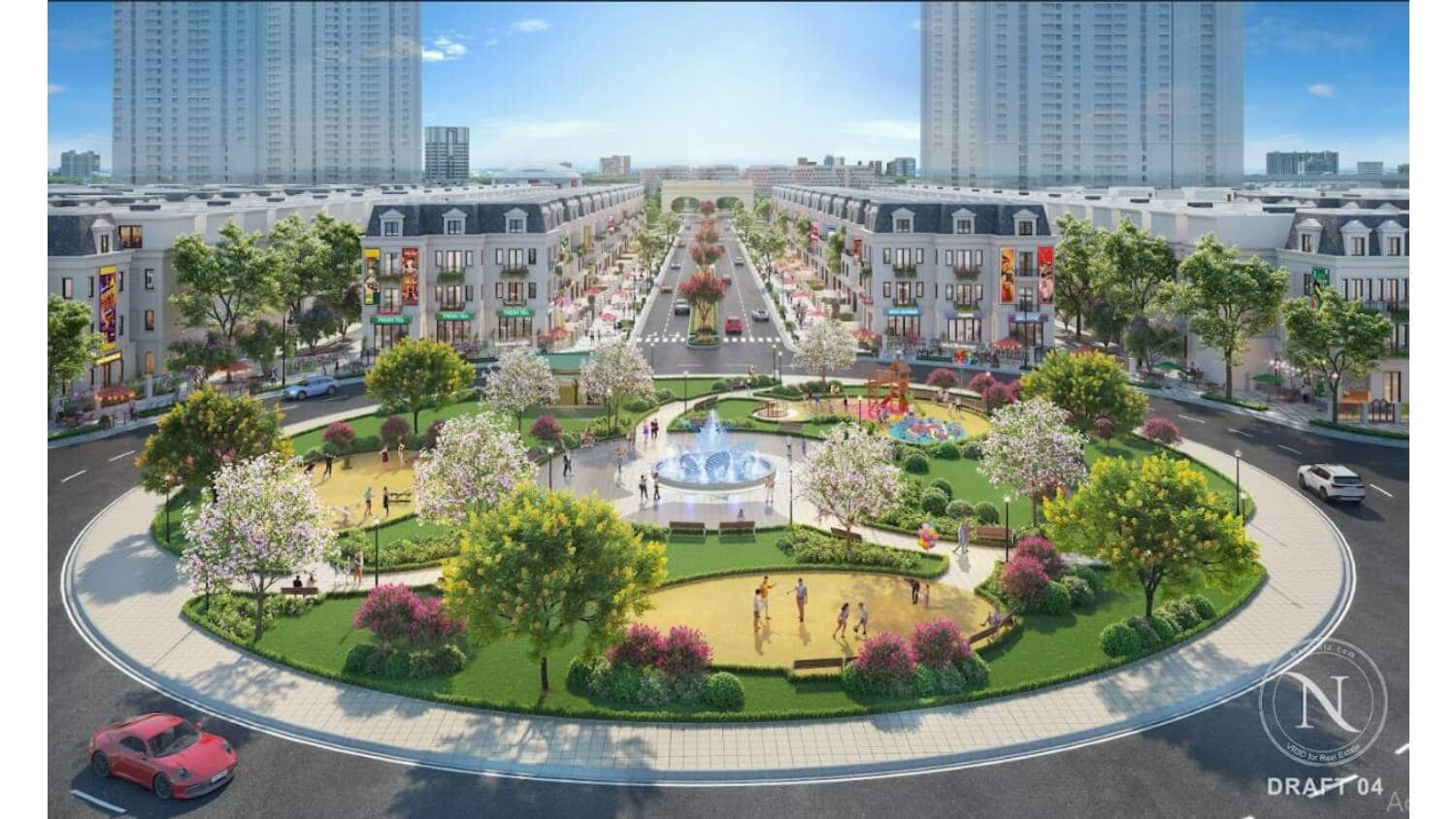 tiện ích dự án solasta mansion khu b nam cường dương nội