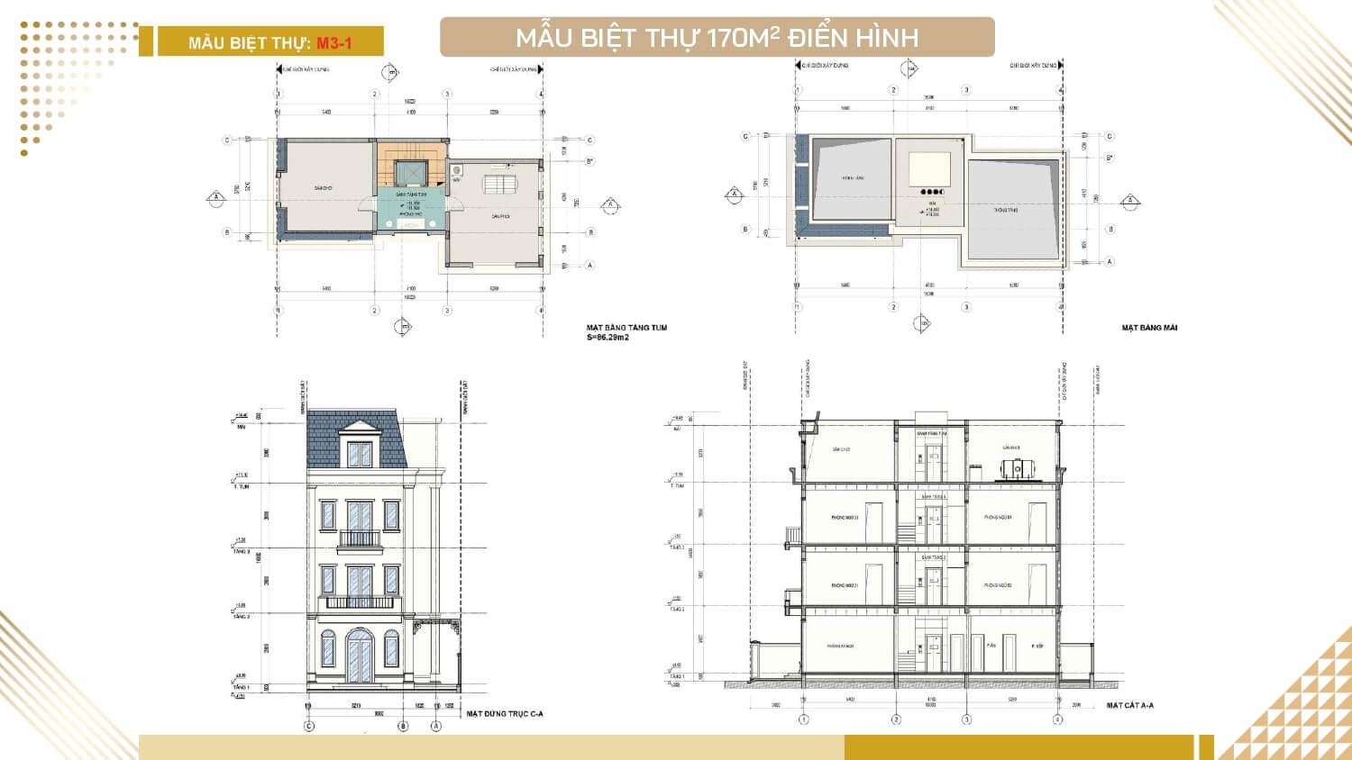 thiết kế biệt thự solasta mansion khu b nam cường dương nội