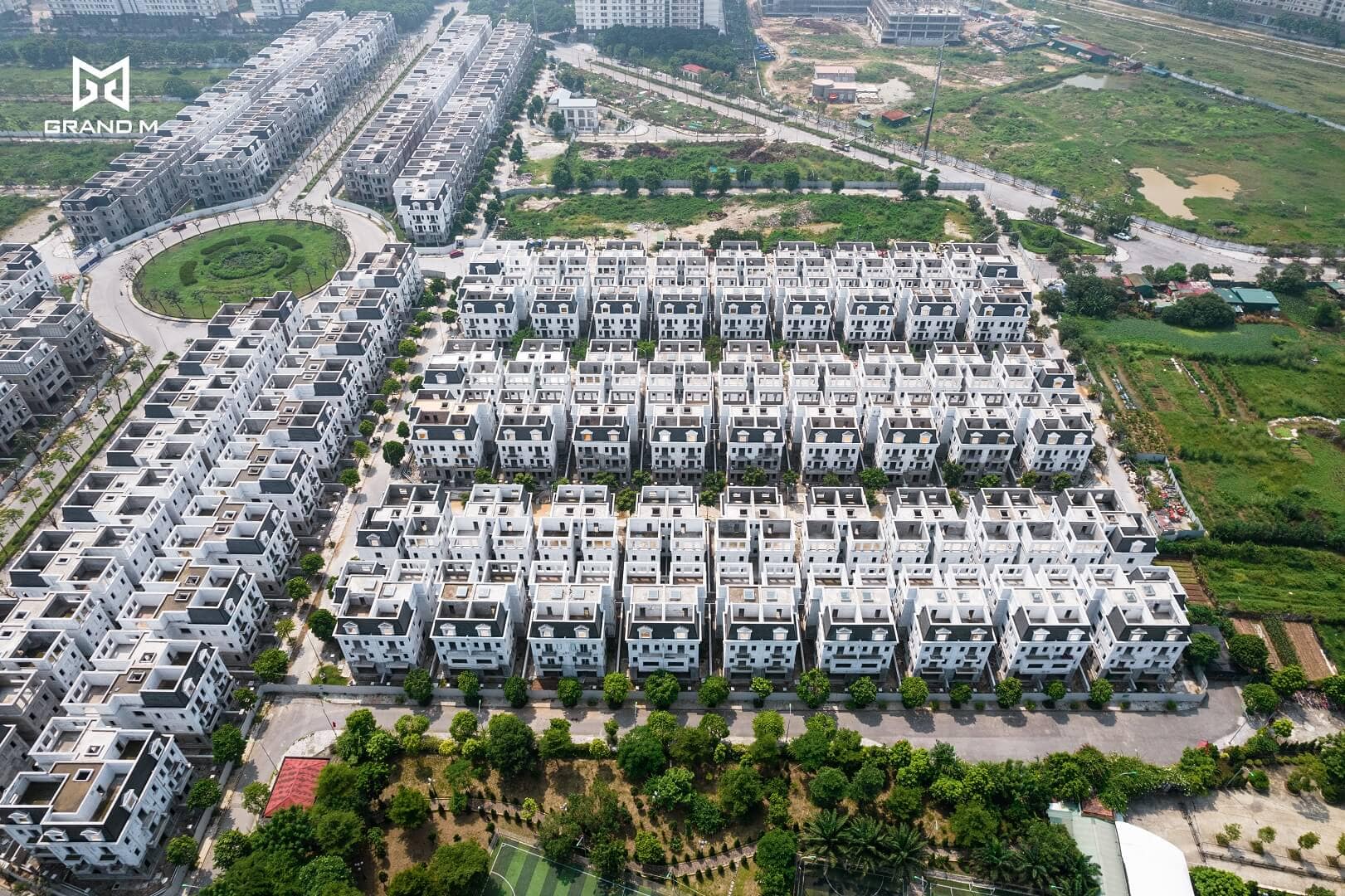 tiến độ dự án solasta mansion khu b nam cường dương nội