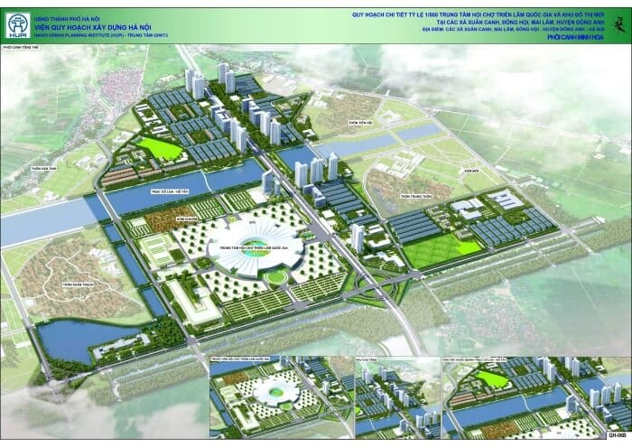 Khởi công Trung tâm Hội chợ Triển lãm Quốc gia - Vị trí Triển lãm ngay trung tâm dự án Vinhomes Global Gate Cổ Loa